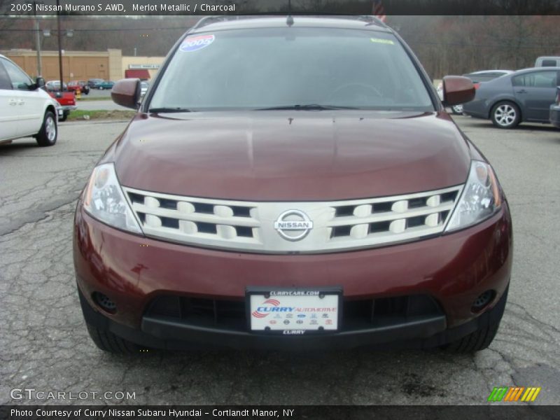 Merlot Metallic / Charcoal 2005 Nissan Murano S AWD