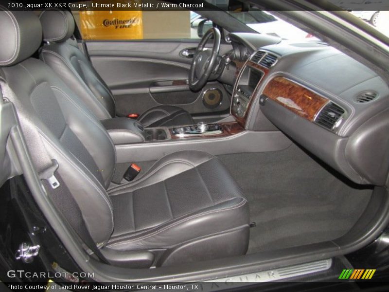  2010 XK XKR Coupe Warm Charcoal Interior