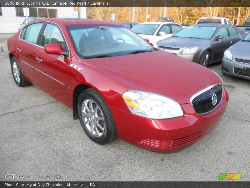Crimson Red Pearl / Cashmere 2006 Buick Lucerne CXL