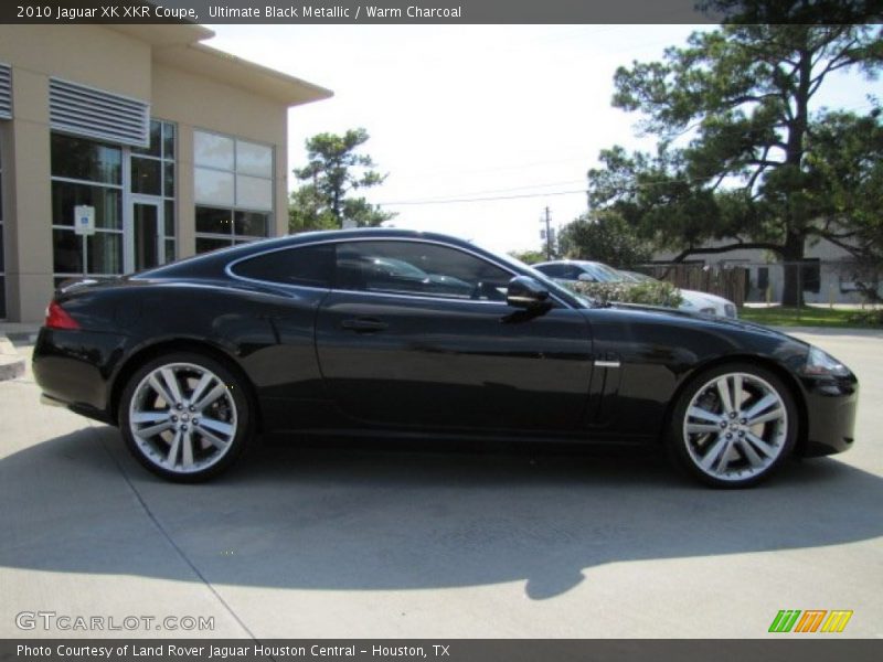 Ultimate Black Metallic / Warm Charcoal 2010 Jaguar XK XKR Coupe