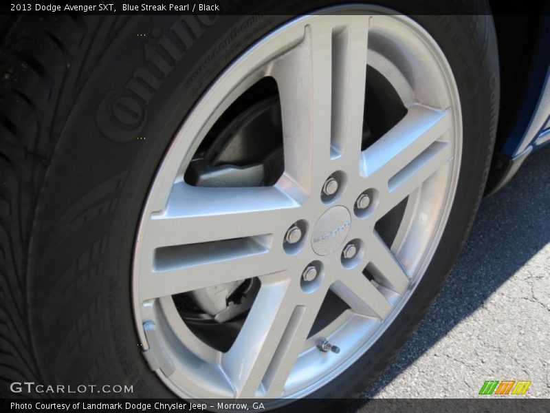 Blue Streak Pearl / Black 2013 Dodge Avenger SXT