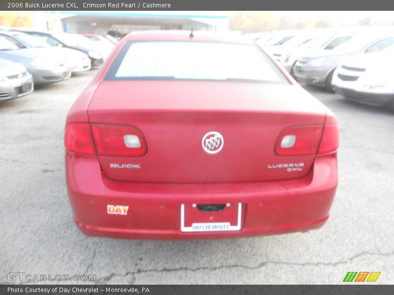 Crimson Red Pearl / Cashmere 2006 Buick Lucerne CXL