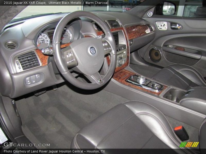 Warm Charcoal Interior - 2010 XK XKR Coupe 