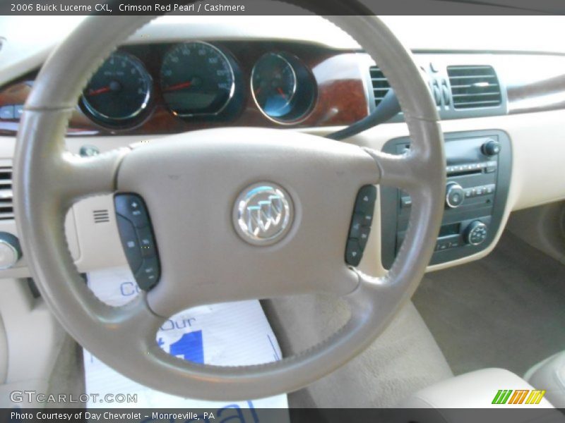 Crimson Red Pearl / Cashmere 2006 Buick Lucerne CXL