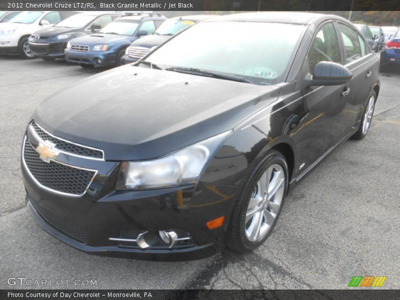 Black Granite Metallic / Jet Black 2012 Chevrolet Cruze LTZ/RS