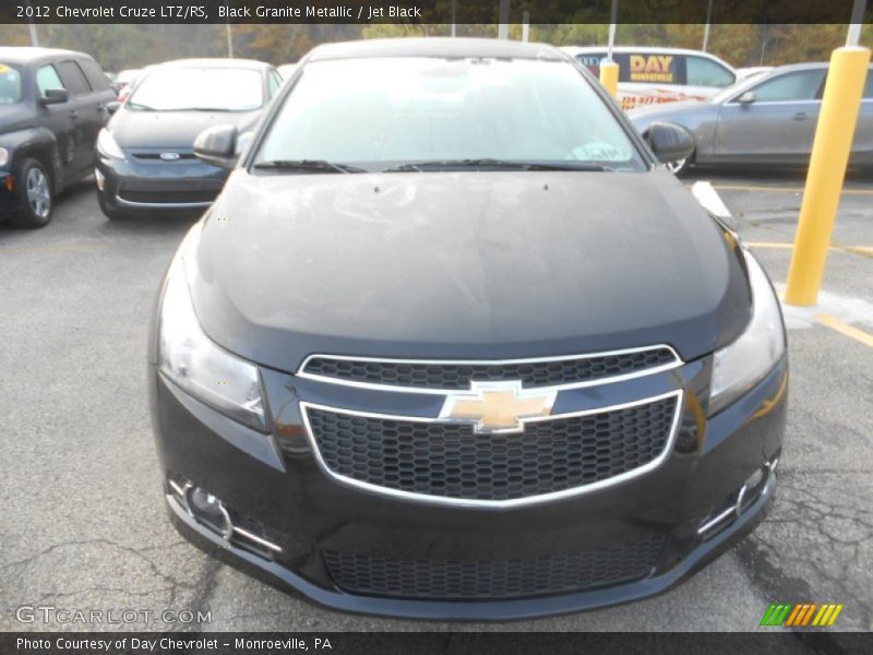 Black Granite Metallic / Jet Black 2012 Chevrolet Cruze LTZ/RS