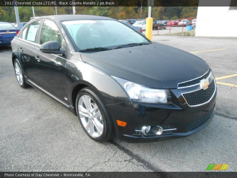 Black Granite Metallic / Jet Black 2012 Chevrolet Cruze LTZ/RS