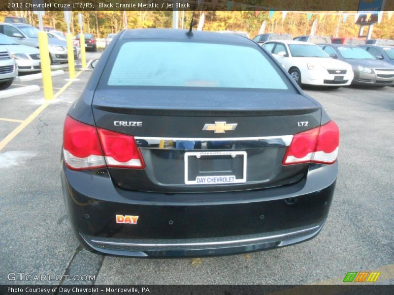 Black Granite Metallic / Jet Black 2012 Chevrolet Cruze LTZ/RS