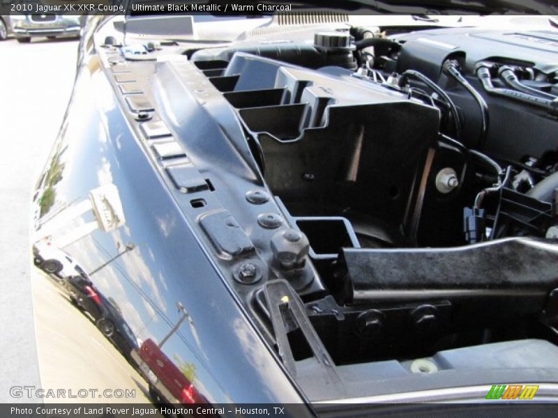Ultimate Black Metallic / Warm Charcoal 2010 Jaguar XK XKR Coupe