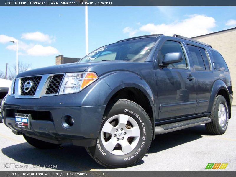 Silverton Blue Pearl / Graphite 2005 Nissan Pathfinder SE 4x4