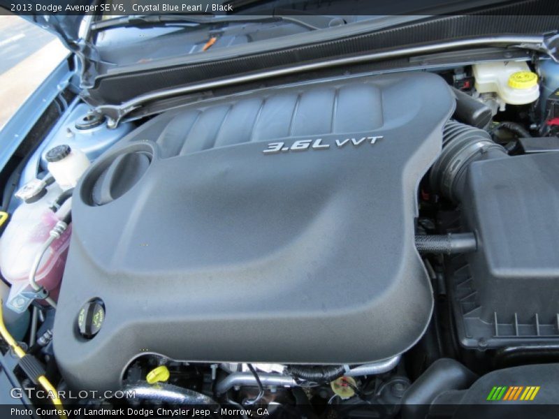  2013 Avenger SE V6 Engine - 3.6 Liter DOHC 24-Valve VVT Pentastar V6