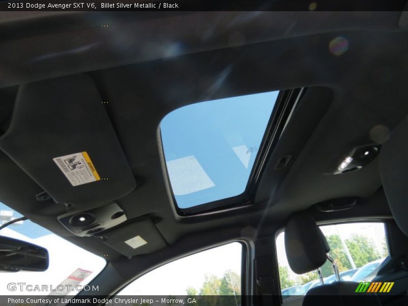 Billet Silver Metallic / Black 2013 Dodge Avenger SXT V6