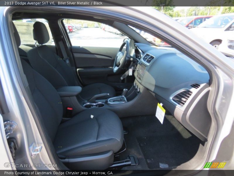 Billet Silver Metallic / Black 2013 Dodge Avenger SXT V6