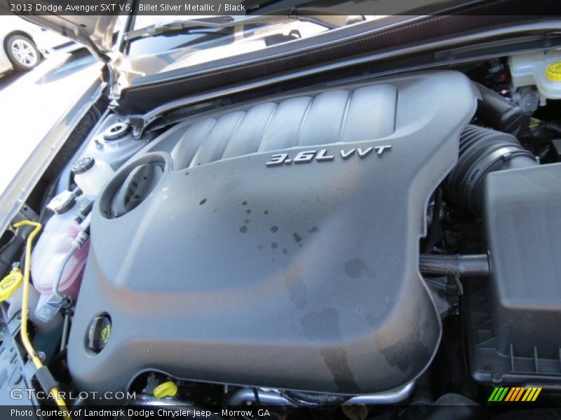 Billet Silver Metallic / Black 2013 Dodge Avenger SXT V6