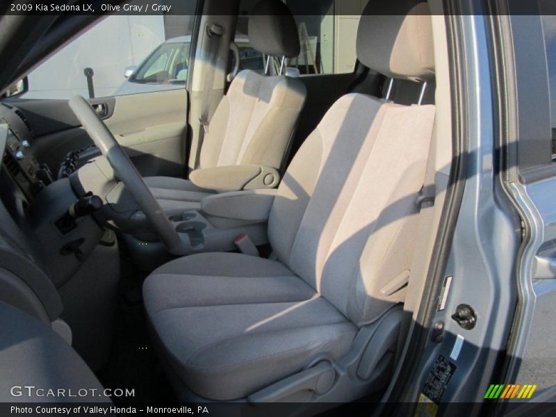 Olive Gray / Gray 2009 Kia Sedona LX
