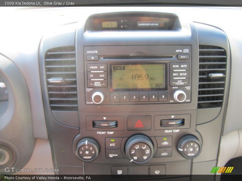 Olive Gray / Gray 2009 Kia Sedona LX