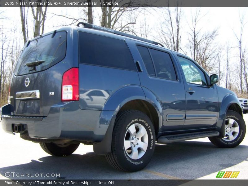 Silverton Blue Pearl / Graphite 2005 Nissan Pathfinder SE 4x4