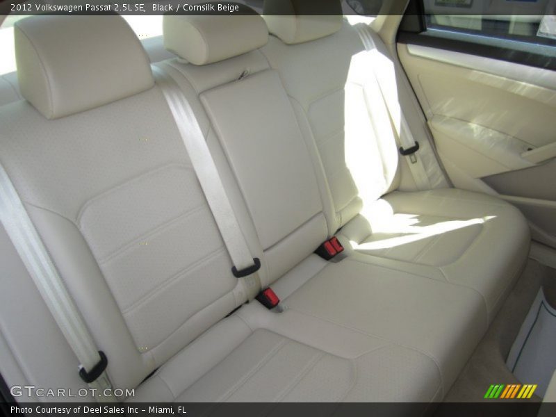 Black / Cornsilk Beige 2012 Volkswagen Passat 2.5L SE