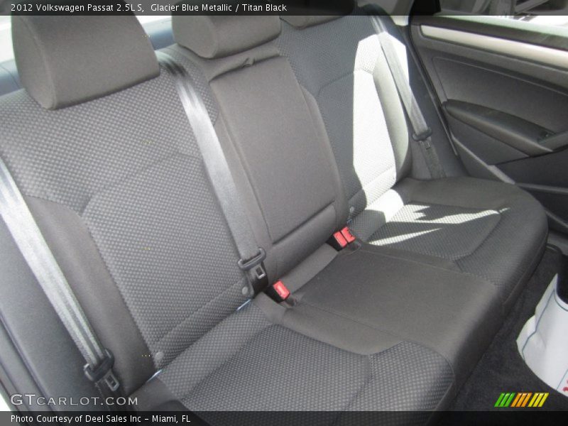 Glacier Blue Metallic / Titan Black 2012 Volkswagen Passat 2.5L S