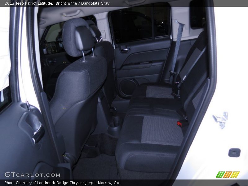 Bright White / Dark Slate Gray 2013 Jeep Patriot Latitude