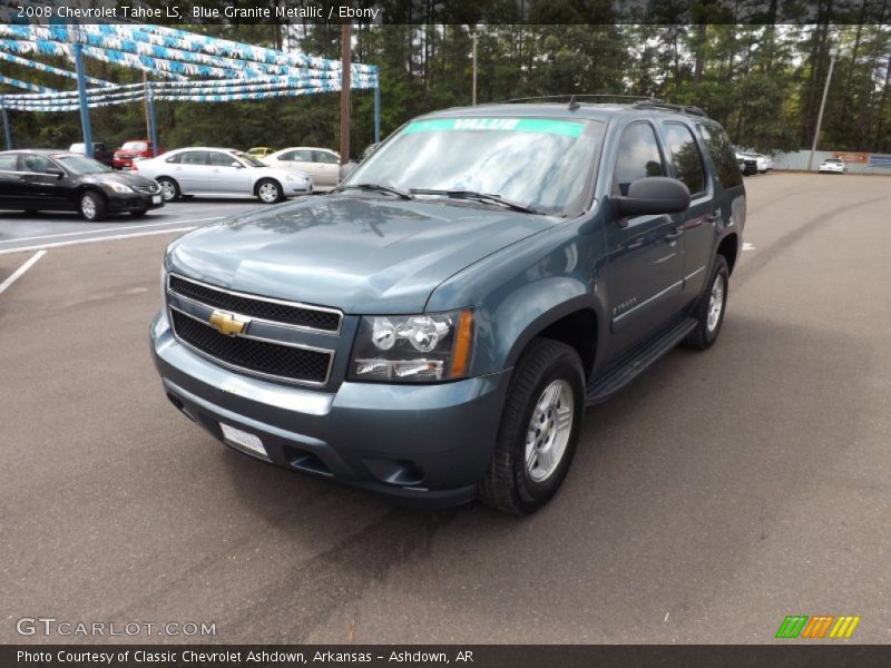 Blue Granite Metallic / Ebony 2008 Chevrolet Tahoe LS