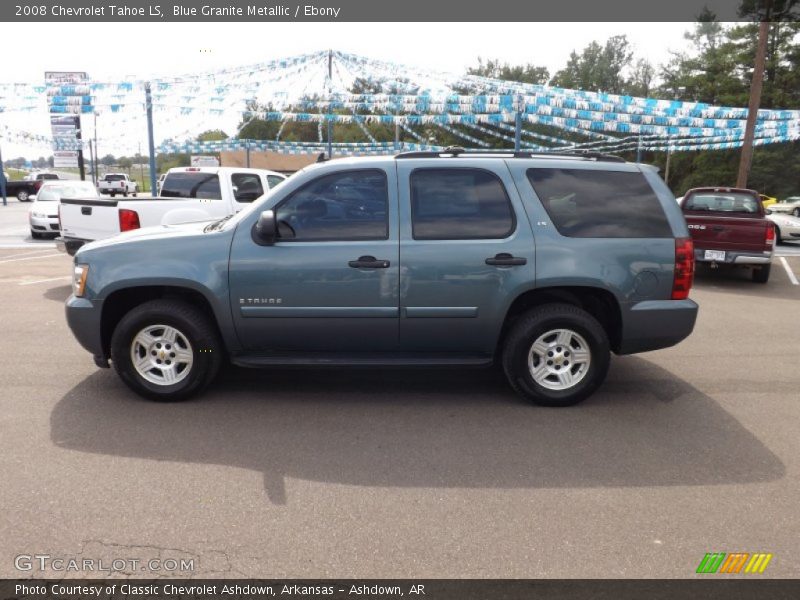 Blue Granite Metallic / Ebony 2008 Chevrolet Tahoe LS