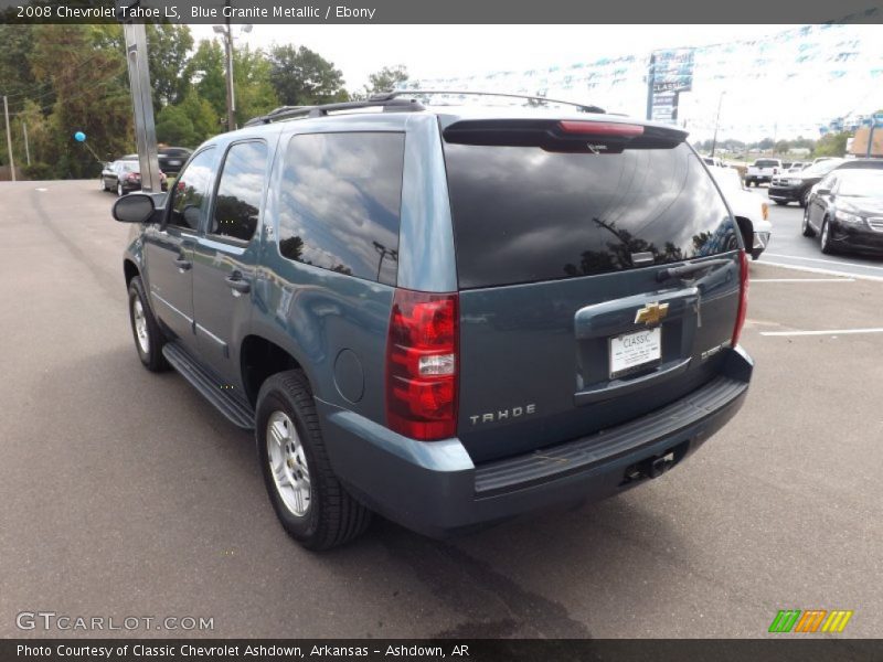 Blue Granite Metallic / Ebony 2008 Chevrolet Tahoe LS