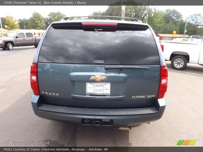 Blue Granite Metallic / Ebony 2008 Chevrolet Tahoe LS