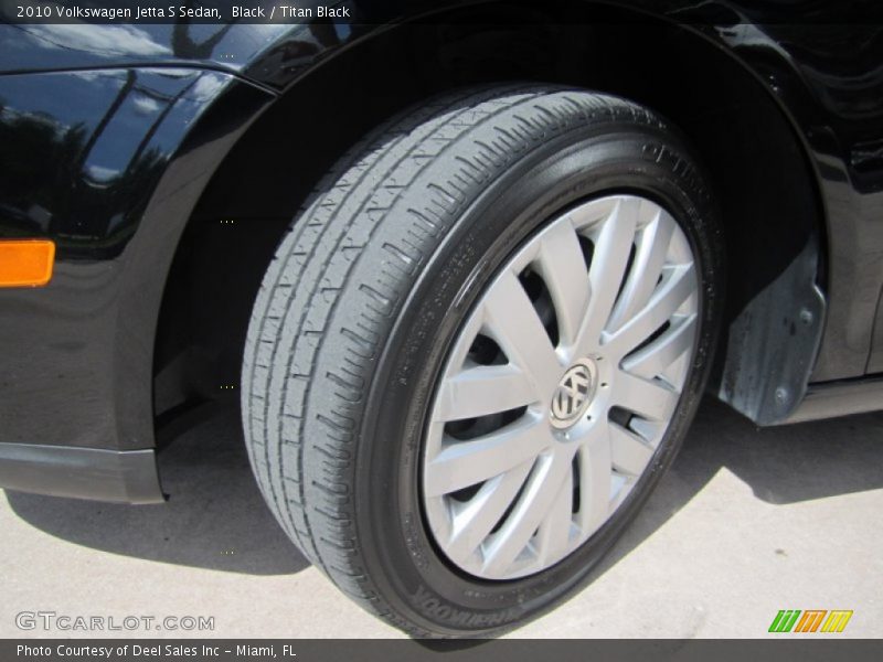 Black / Titan Black 2010 Volkswagen Jetta S Sedan