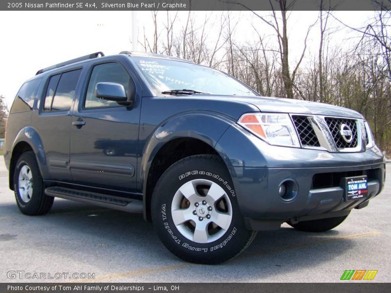 Silverton Blue Pearl / Graphite 2005 Nissan Pathfinder SE 4x4