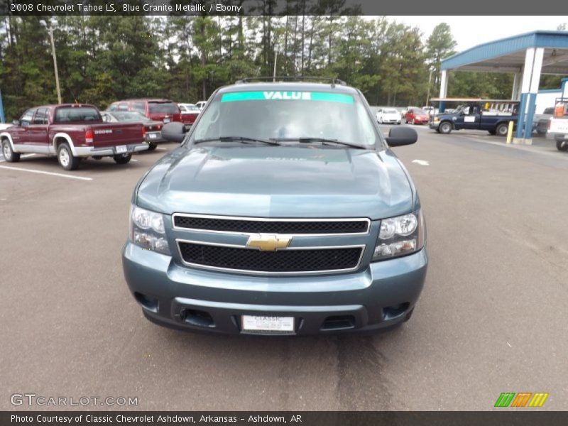 Blue Granite Metallic / Ebony 2008 Chevrolet Tahoe LS