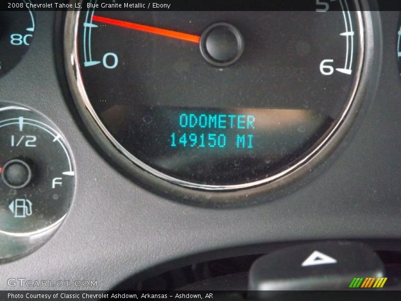 Blue Granite Metallic / Ebony 2008 Chevrolet Tahoe LS