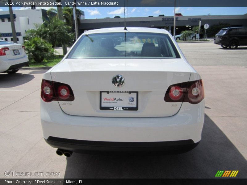 Candy White / Latte Macchiato 2010 Volkswagen Jetta S Sedan