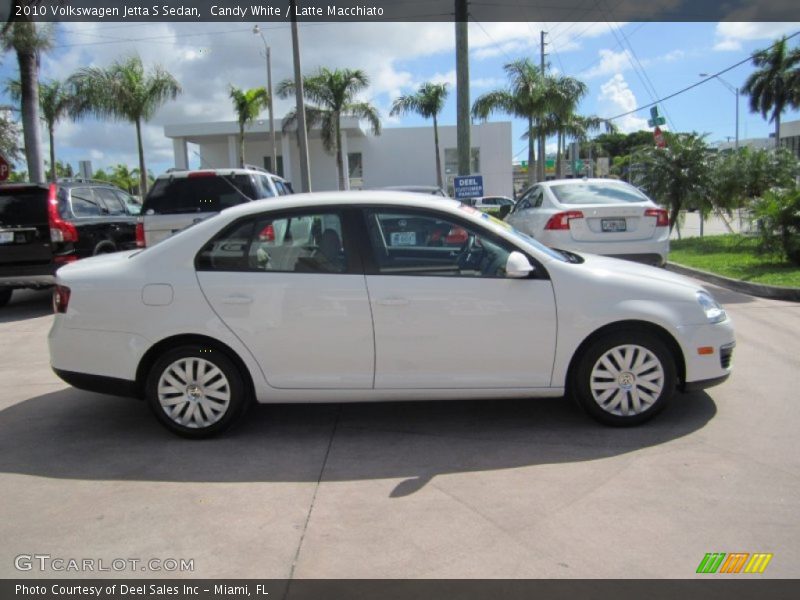Candy White / Latte Macchiato 2010 Volkswagen Jetta S Sedan
