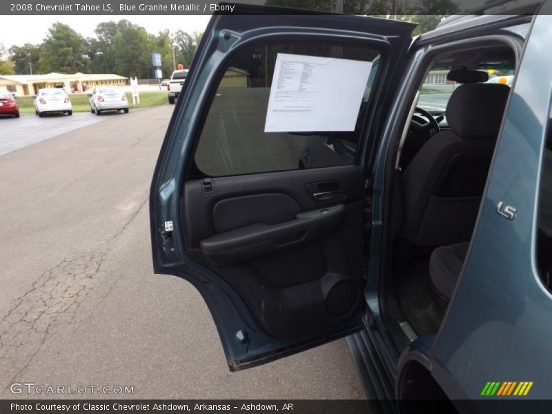 Blue Granite Metallic / Ebony 2008 Chevrolet Tahoe LS