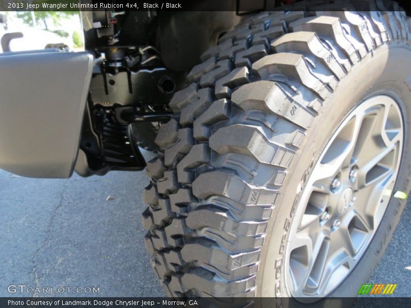 Black / Black 2013 Jeep Wrangler Unlimited Rubicon 4x4