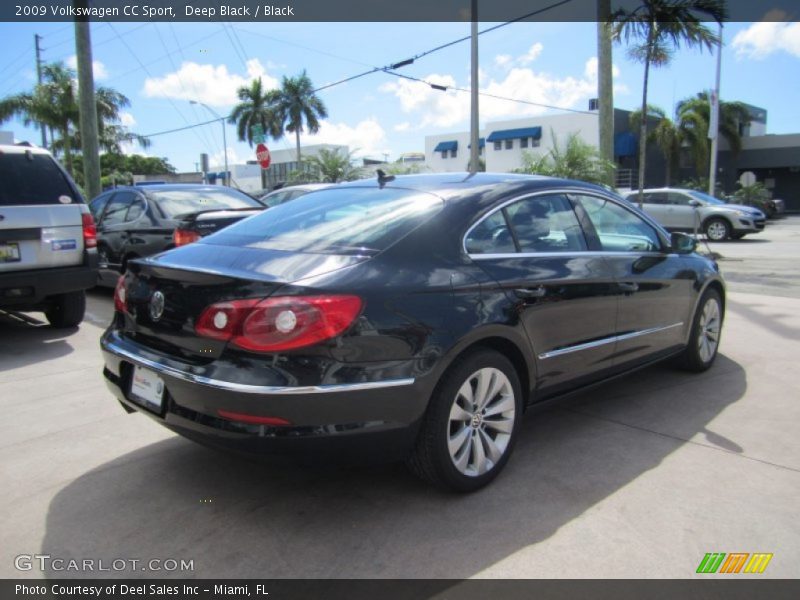 Deep Black / Black 2009 Volkswagen CC Sport
