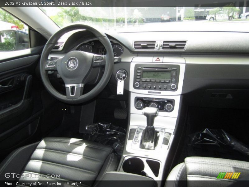 Deep Black / Black 2009 Volkswagen CC Sport