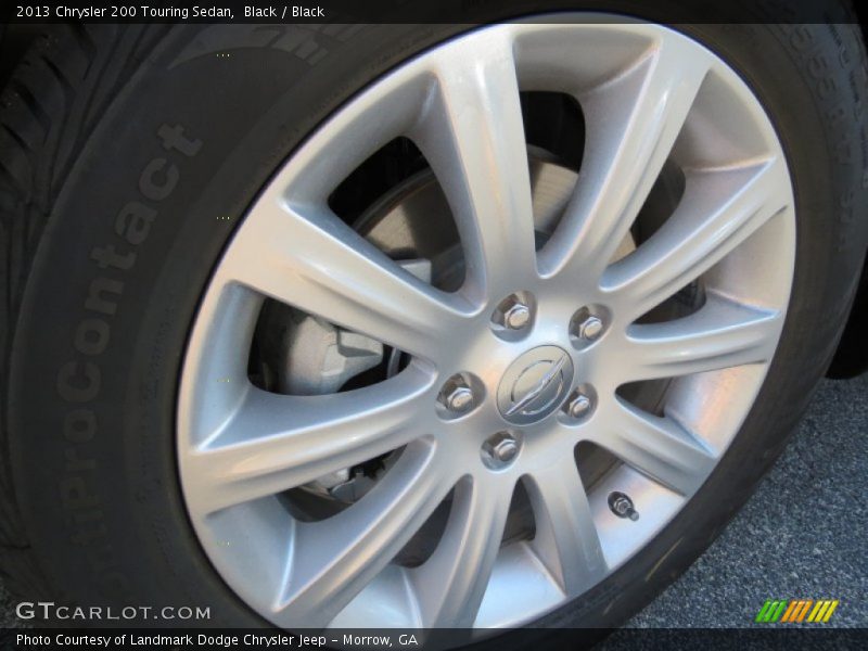 Black / Black 2013 Chrysler 200 Touring Sedan