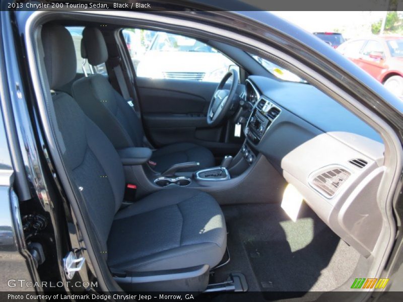 Black / Black 2013 Chrysler 200 Touring Sedan
