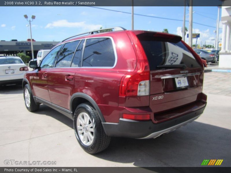 Ruby Red Metallic / Sandstone 2008 Volvo XC90 3.2