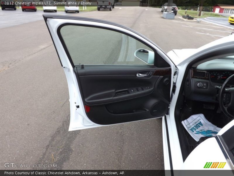 Summit White / Ebony 2012 Chevrolet Impala LTZ