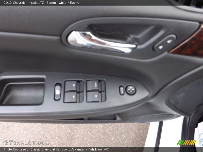 Summit White / Ebony 2012 Chevrolet Impala LTZ