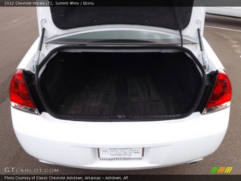 Summit White / Ebony 2012 Chevrolet Impala LTZ