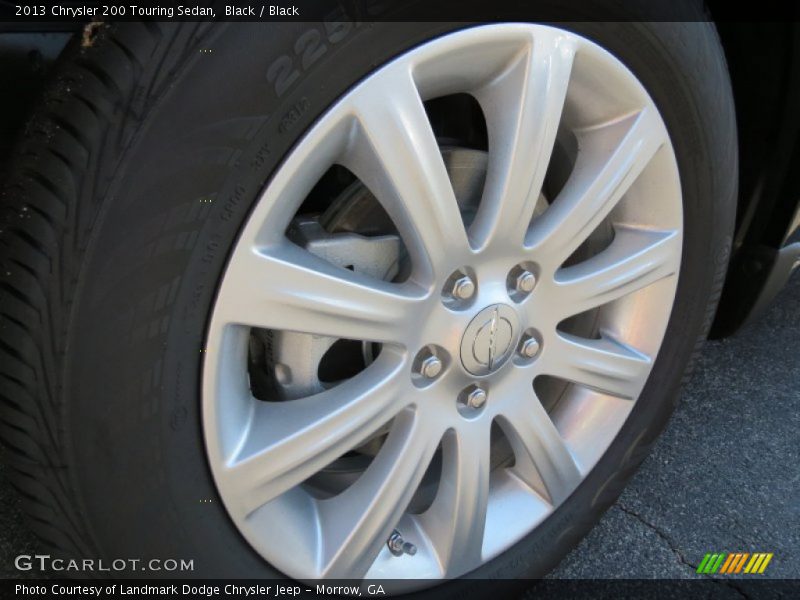 Black / Black 2013 Chrysler 200 Touring Sedan