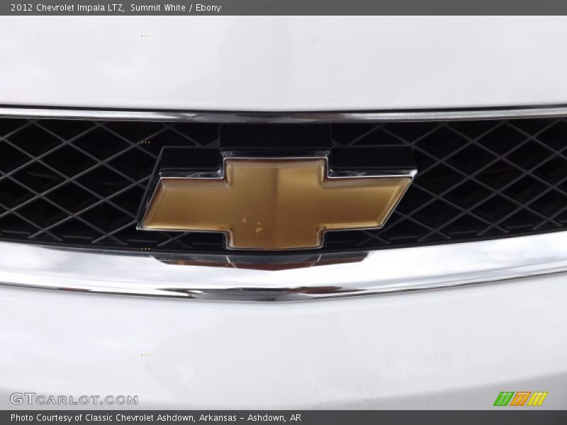 Summit White / Ebony 2012 Chevrolet Impala LTZ