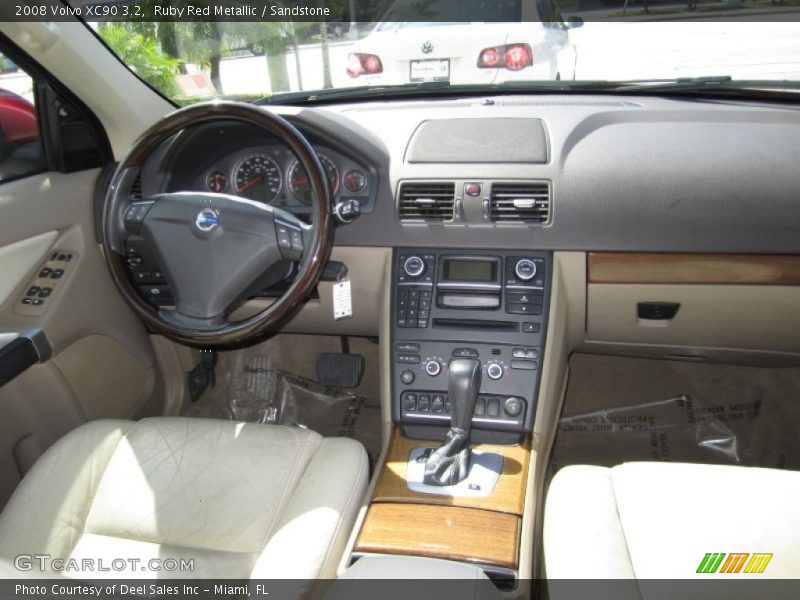Ruby Red Metallic / Sandstone 2008 Volvo XC90 3.2