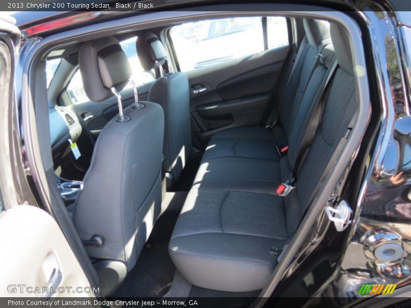 Black / Black 2013 Chrysler 200 Touring Sedan