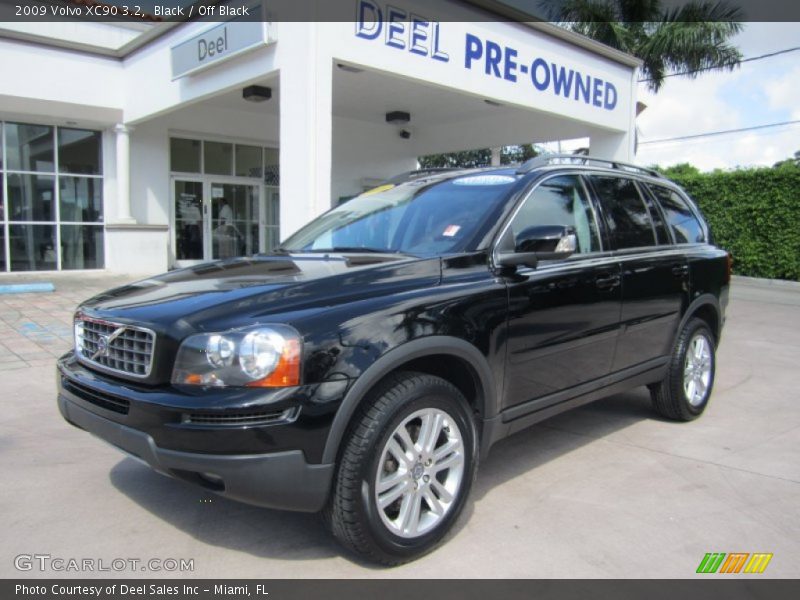 Black / Off Black 2009 Volvo XC90 3.2