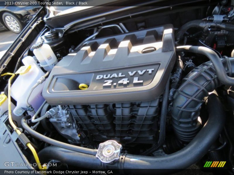 Black / Black 2013 Chrysler 200 Touring Sedan